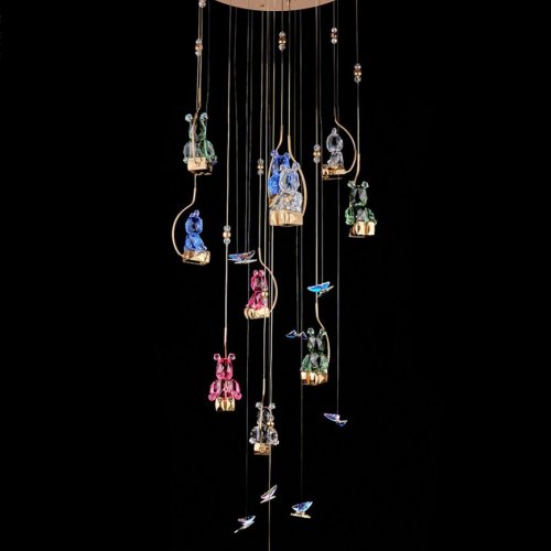 Подвесная люстра Sophie LE1077/2800 GD