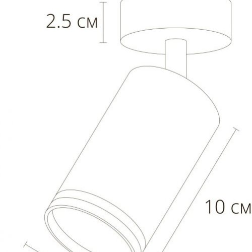 Спот Arte Lamp Imai A2365PL-1BK