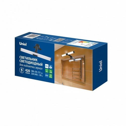 Подсветка для зеркала Uniel ULT-F37 UL-00012516