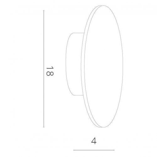 Настенный светильник Arte Lamp Nimbo A1510AP-1WH