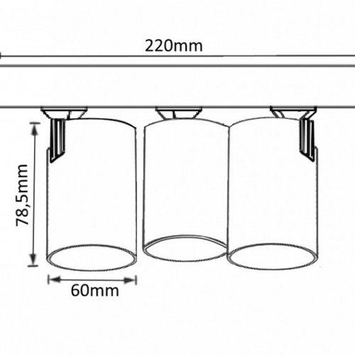 Спот Crystal Lux CLT 017W3 D230 WH Спот Crystal Lux CLT 017W3 D230 WH