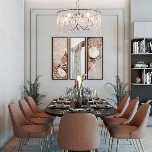 Подвесная люстра Freya Surface FR2048PL-05CH1 Подвесная люстра Freya Surface FR2048PL-05CH1