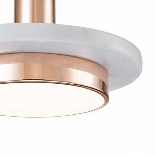 Подвесной светильник Escada 10260/1 LED*12W Gold/White marble