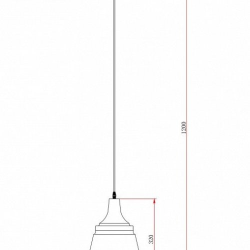 Подвесной светильник Escada 1100/1S