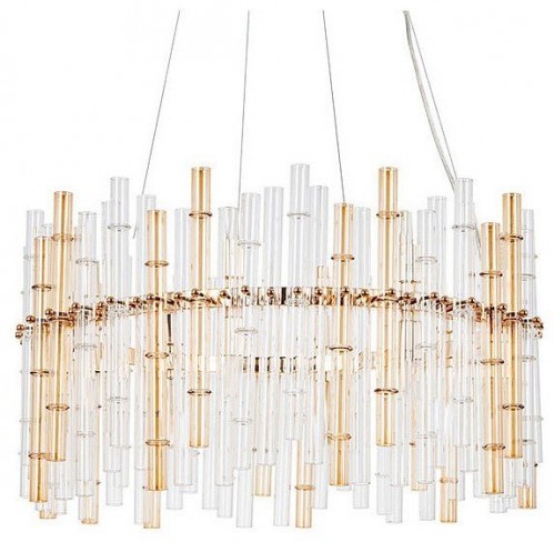 Подвесная люстра Arte Lamp Crystalla A4111LM-16GO Подвесная люстра Arte Lamp Crystalla A4111LM-16GO