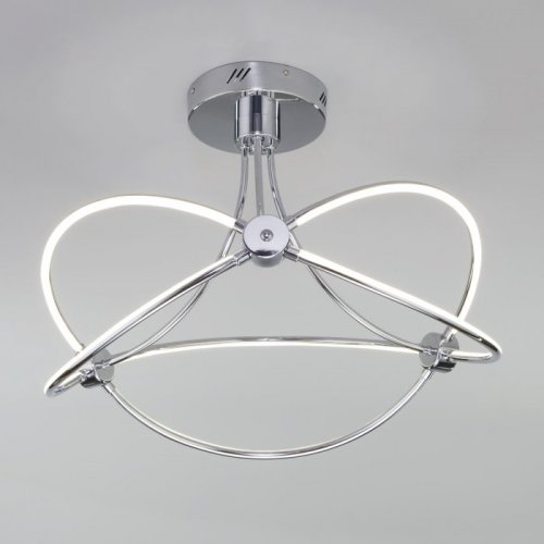 Потолочный светодиодный светильник Eurosvet Petto 90246/6 хром