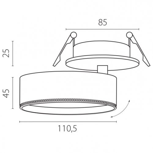 Спот Alta Pro A5636RS Спот Alta Pro A5636RS