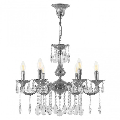 Подвесная люстра Bohemia Ivele Crystal AL77 AL77101/6/175 A Ni Подвесная люстра Bohemia Ivele Crystal AL77 AL77101/6/175 A Ni