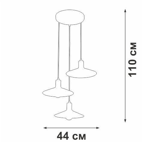 Люстра Vitaluce V3094-1/3S