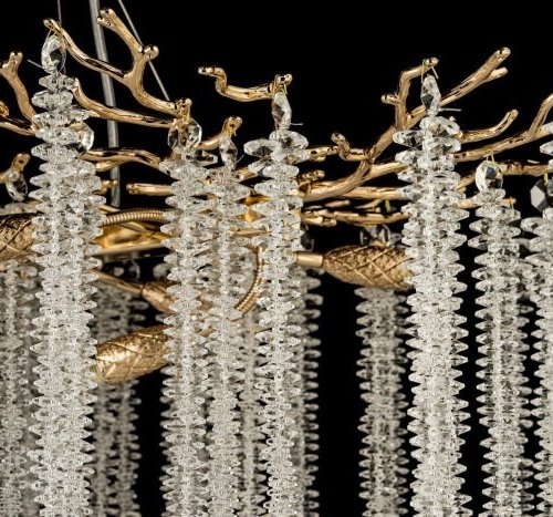 Подвесная люстра Dio DArte  Tavenna Gold Tavenna H 1.5.100x40.100 G