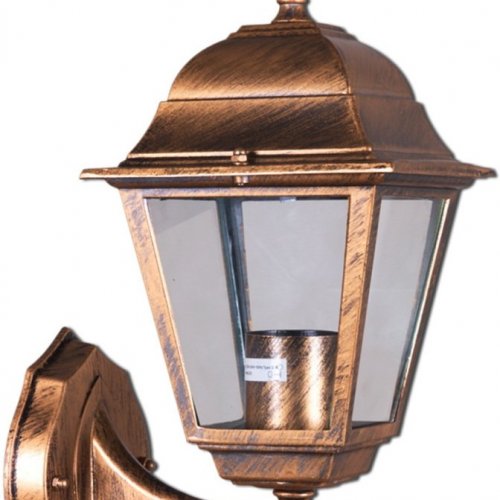 Уличный настенный светильник Reluce 08242-0.2-001W BKG Уличный настенный светильник Reluce 08242-0.2-001W BKG