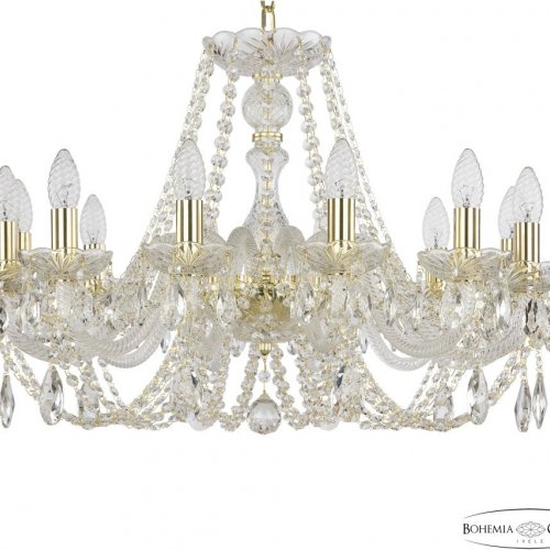 Подвесная люстра Bohemia Ivele Crystal 101 101/12/240 G Подвесная люстра Bohemia Ivele Crystal 101 101/12/240 G