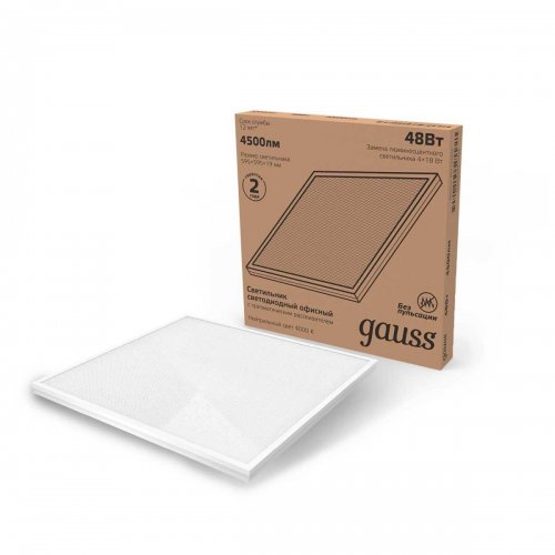 Потолочный светодиодный светильник Gauss 842123245 Потолочный светодиодный светильник Gauss 842123245