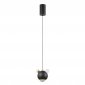 Подвесной светодиодный светильник Crystal Lux Amigo SP Led Black
