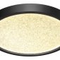 Настенно-потолочный светодиодный светильник Sonex Mitra Omega Black 7662/18L
