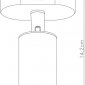Спот Arte Lamp Aquarius A3226AP-1BK