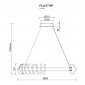 Подвесной светильник Celeste FL1177-8P