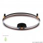 Потолочный светодиодный светильник Crystal Lux Fernando PL72W Led Coffee/Black