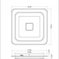 Потолочный светильник Button MR9001-CL