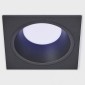Встраиваемый светодиодный светильник Italline IT08-8013 black 4000K