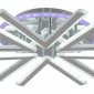 Потолочная светодиодная люстра Reluce 09824-3.3-06C CR (RGB)