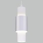 Подвесной светильник Eurosvet Bento 50204/1 LED белый/матовое серебро