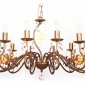 Подвесная люстра Doge Luce 520L12GD