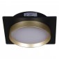 Встраиваемый светильник Reluce Technical 53005-9.0-001LD GX53 BK+GD