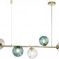 Подвесная люстра Indigo Selva 11032/5PL Gold V000297