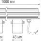 Настенный светильник уличный Eye DL20524W18DG 1000