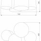Потолочный светильник TK Lighting 6592 Mona Nature