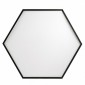 Подвесной светодиодный светильник Geometria ЭРА Hexagon SPO-122-B-40K-066 66Вт 4000К черный Б0050553