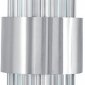 Настенный светильник Crystal Lux Atento AP2 Chrome/Transparente