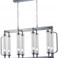 Подвесная люстра Crystal Lux TOMAS SP8 L1000 CHROME