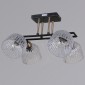 Люстра на штанге ILLUMICO  IL0794-4CSQ-25BKAB ELITE
