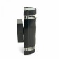 Светильник садово-парковый Feron.ONE DH1702-P, на стену вверх/вниз, 2*GU10 220-240V, черный пластик