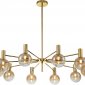 Подвесная люстра Indigo Collana 13015/10R Gold V000221