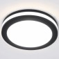 Встраиваемый светодиодный светильник Elektrostandard Aster DSKR80 5W 3300K черный a063989