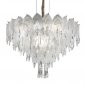 Подвесная люстра DeLight Collection Crystal leaf 6489P/D800 gold/clear