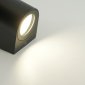 Светильник садово-парковый Feron DH023,на стену, GU10 MR11 230V, черный