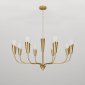 Подвесная люстра Eurosvet Rhyton 60167/8 латунь
