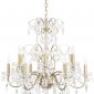 Подвесная люстра Crystal Lux Odelis SP12 Gold