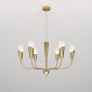 Подвесная люстра Eurosvet Rhyton 60167/6 латунь