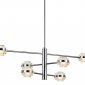 Подвесная люстра DeLight Collection Indiana MX22030002-6A chrome/clear
