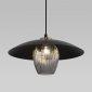 Подвесной светильник Eurosvet Kamari 50259/1 черный/дымчатый