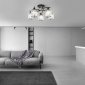 Потолочная люстра Arte Milano AMALFI-327103 327103/5 BK+CR