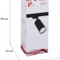 Трековый светильник Reluce 16002-9.3-001LD GU10 BK