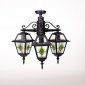 Потолочный светильник уличный Oasis Light FARO lead GLASS 91170A/3 lgG Bl