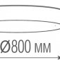 Потолочный светильник Plato C111052WN100B