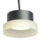 Светильник потолочный Feron Barrel HL4608 OPAL levitation 12W, 230V, GX53, черный, на подвесе 1,7 м